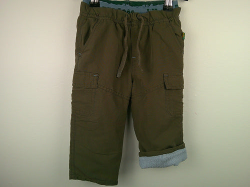 Gefütterte Stoffhose