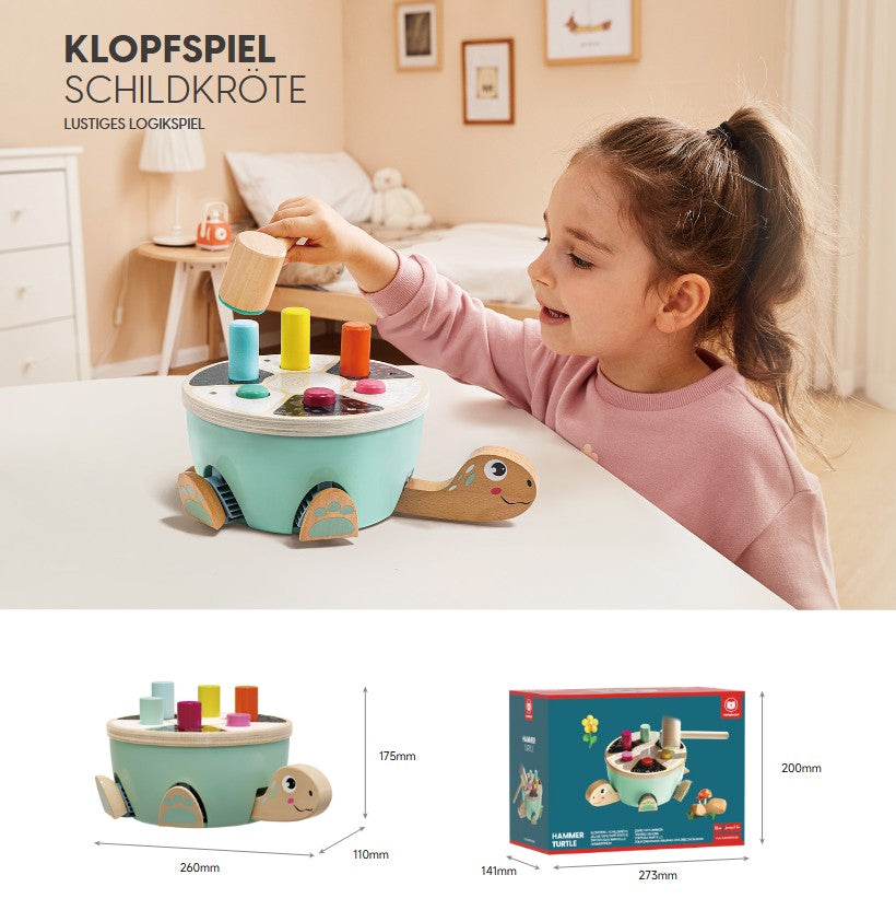 Klopfspiel Schildkröte (mit Video)